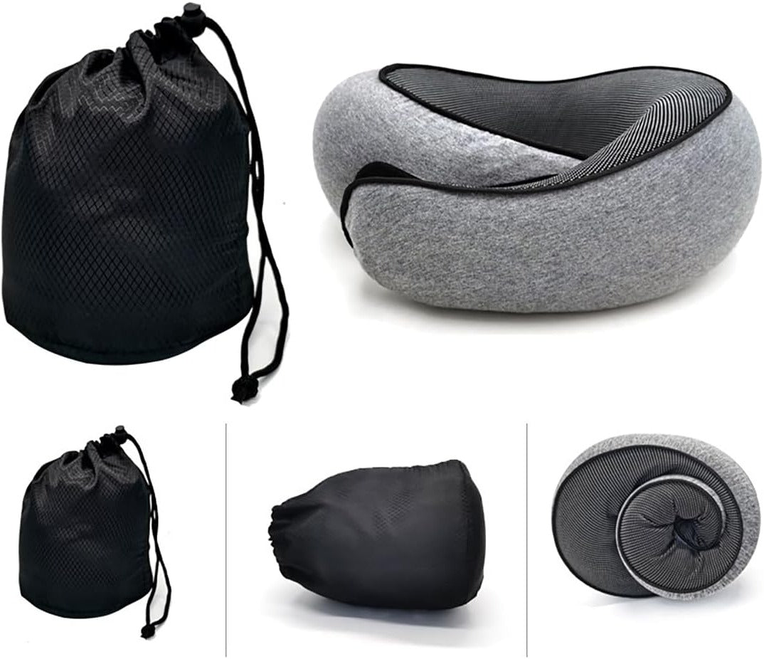 Oreiller cervical mousse mémoire de forme voyage