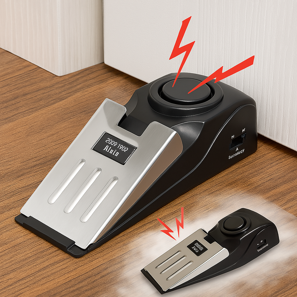 Wireless Alarm Door Stopper, 120 dB