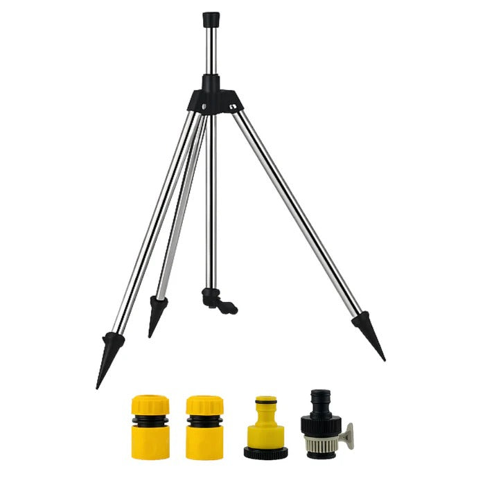 High-Pressure Rotating Sprinkler on Tripod