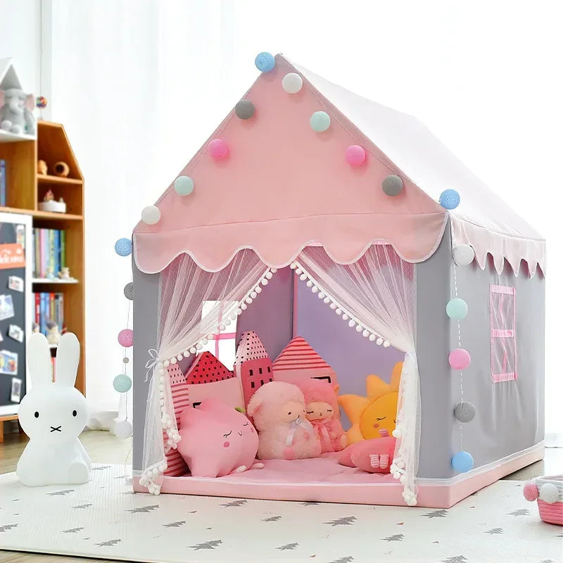 Tente de Jeu Château Pliable pour Enfants