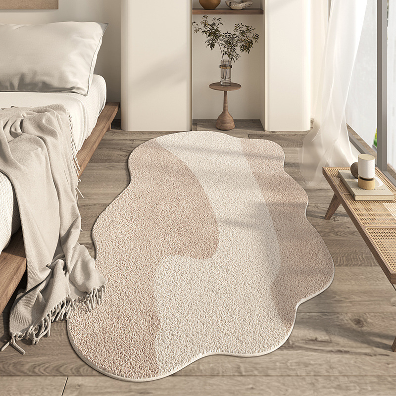 GolfGreens - Tapis Monochrome à Motif de Vagues