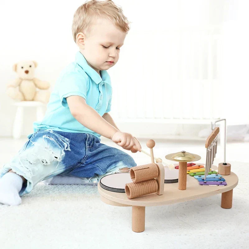 Station de Musique en Bois pour Enfants