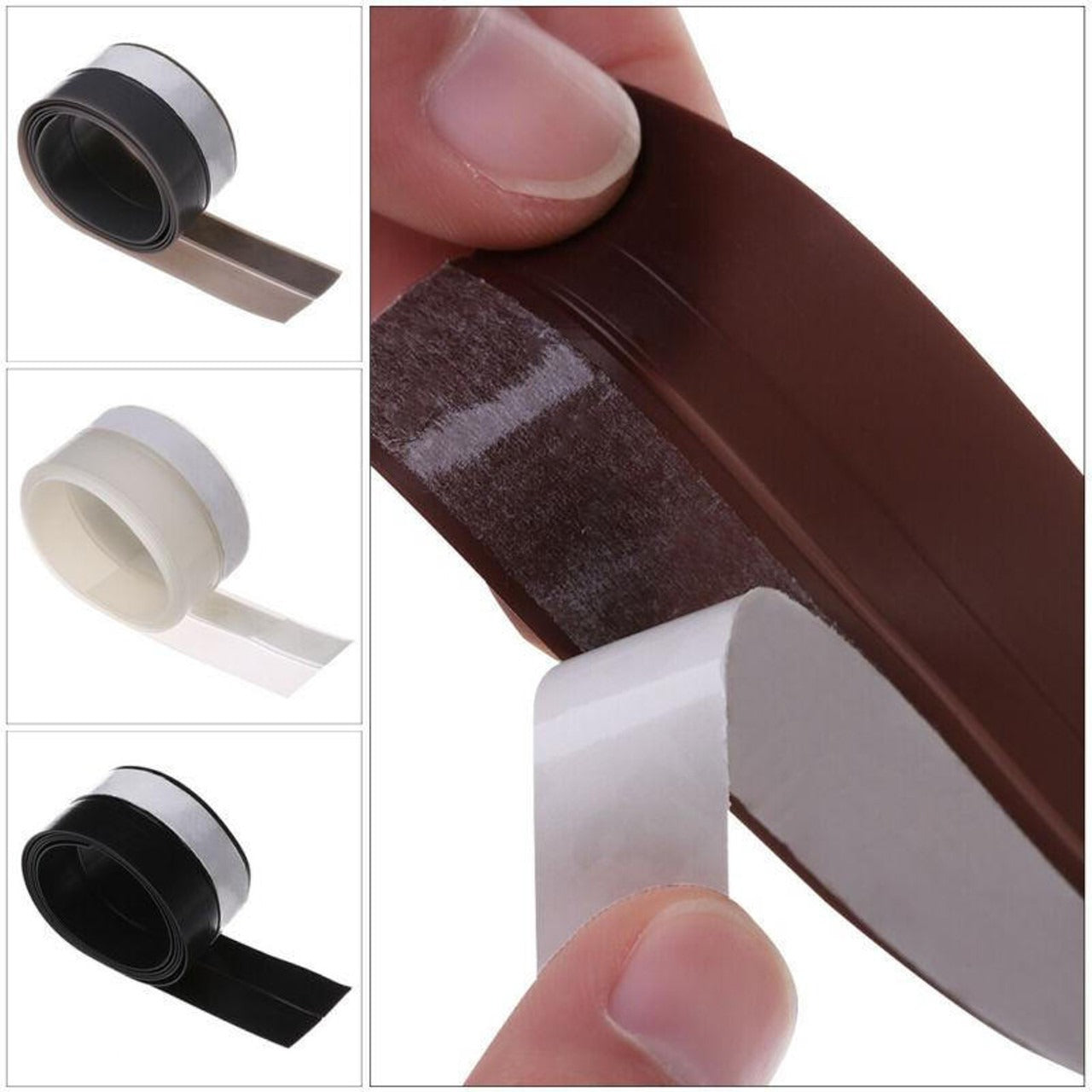 Joint de porte autocollant isolant