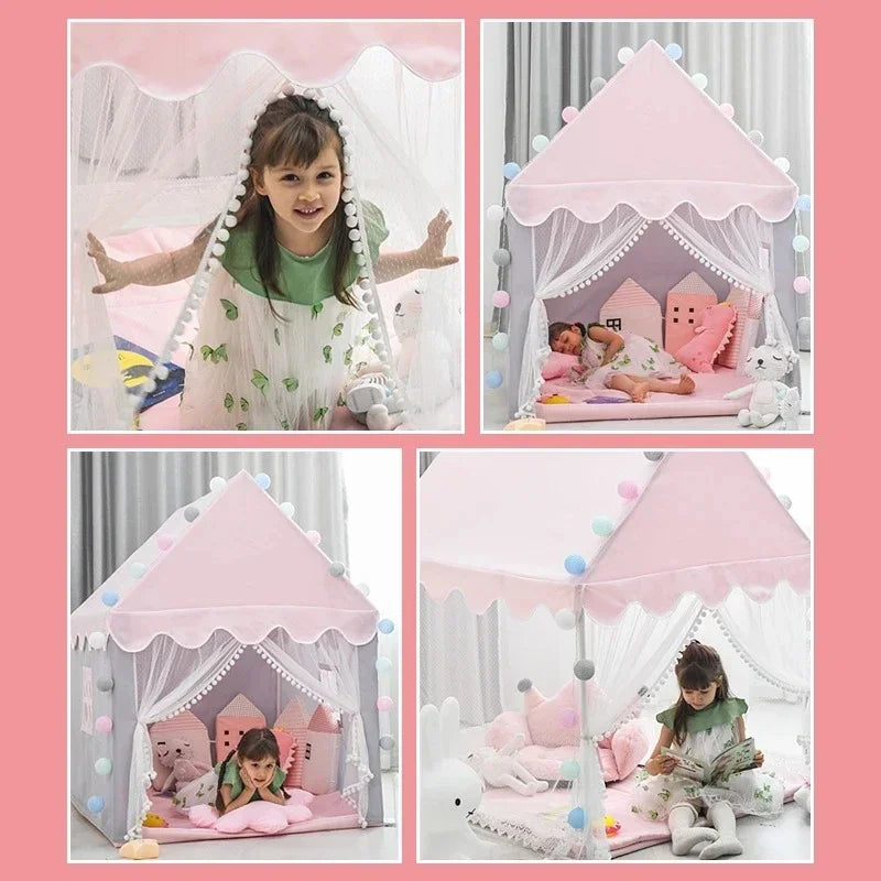 Tente de Jeu Château Pliable pour Enfants