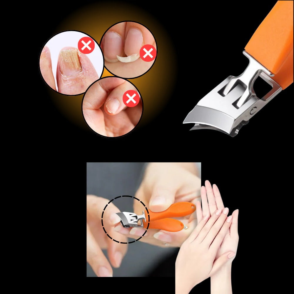 Coupe-ongles précision à large mâchoire