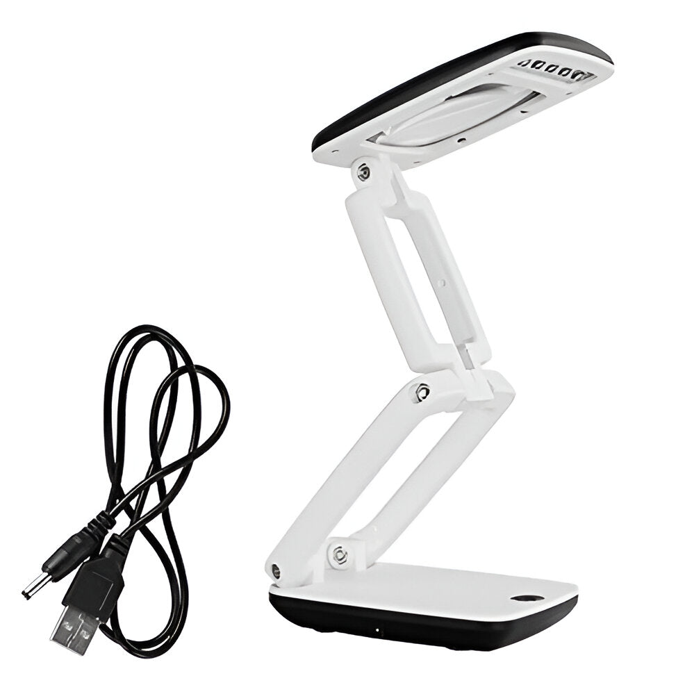 Lampe loupe pleine page sur pied LED