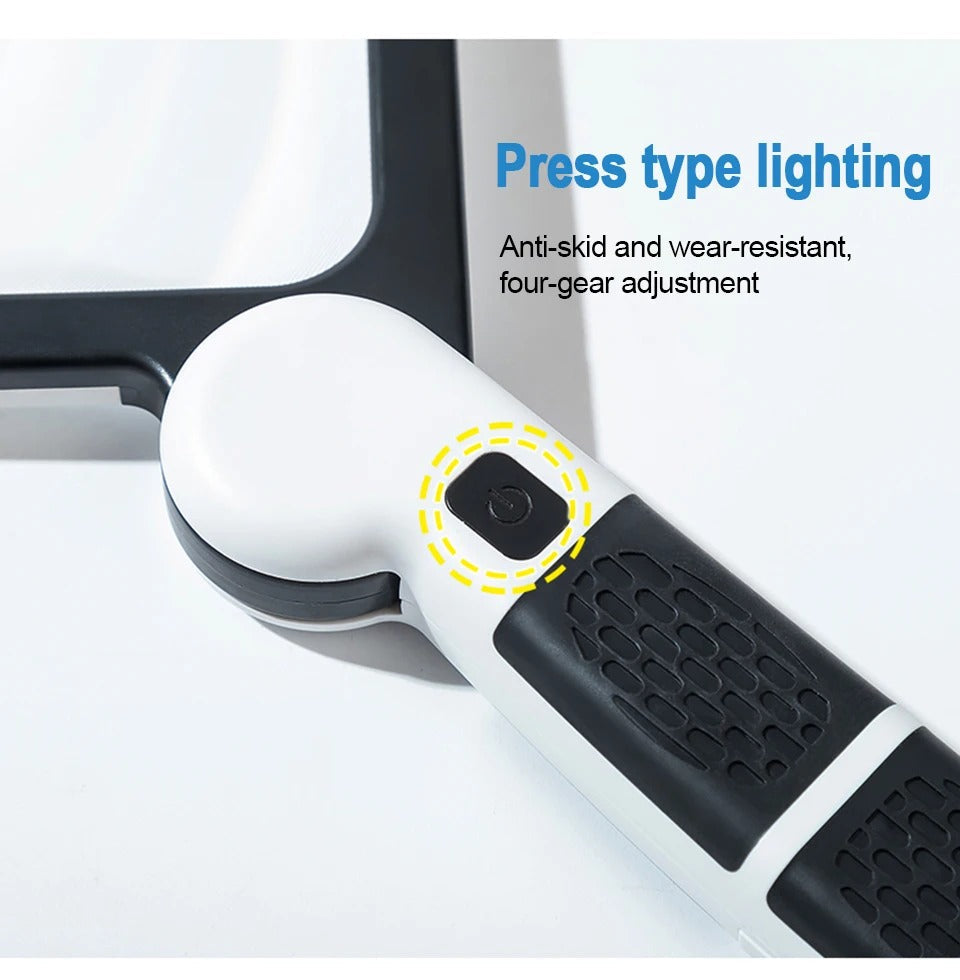 Loupe LED pliable portable de précision