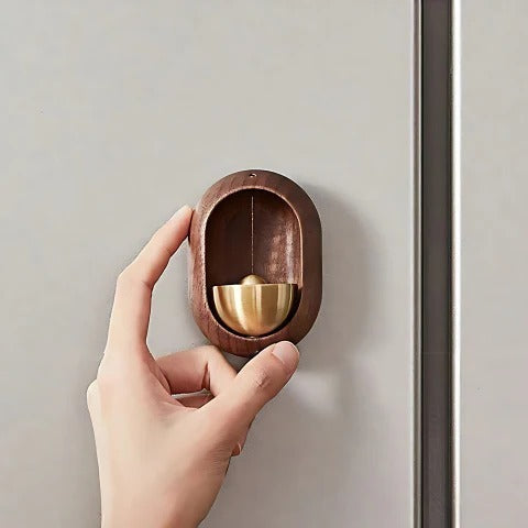 Carillon de porte en bois décoratif