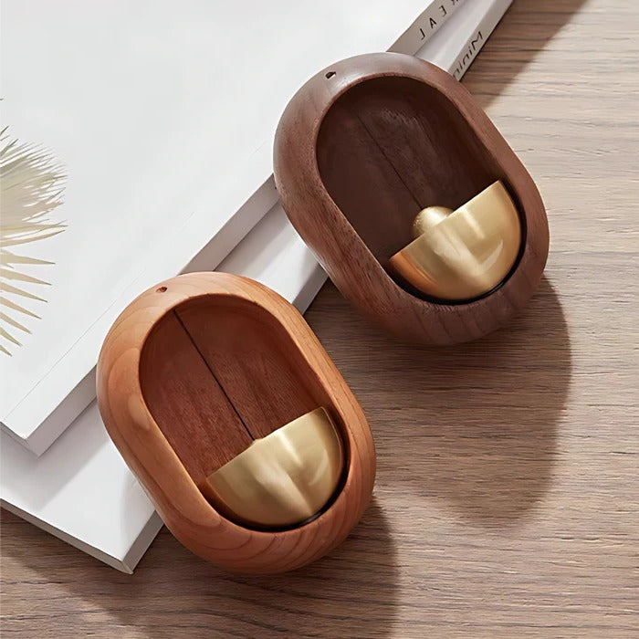 Carillon de porte en bois décoratif