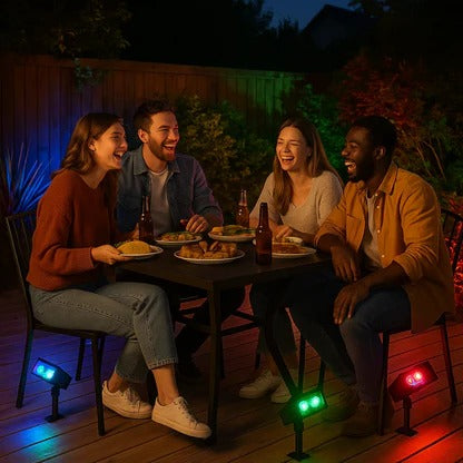 Spot LED Solaire Multi-Zoom