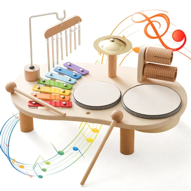 Station de Musique en Bois pour Enfants