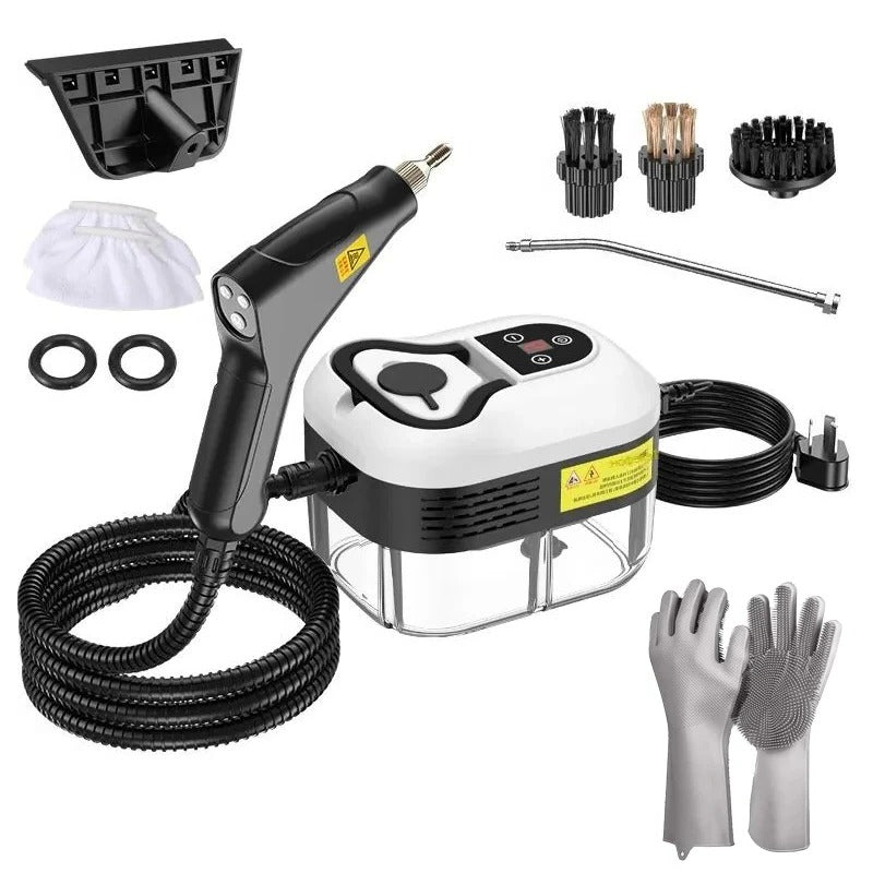 Nettoyeur Vapeur Haute Pression 2500W avec Gants