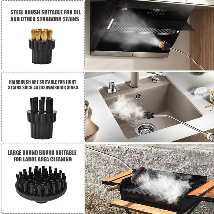 Nettoyeur Vapeur Haute Pression 2500W avec Gants