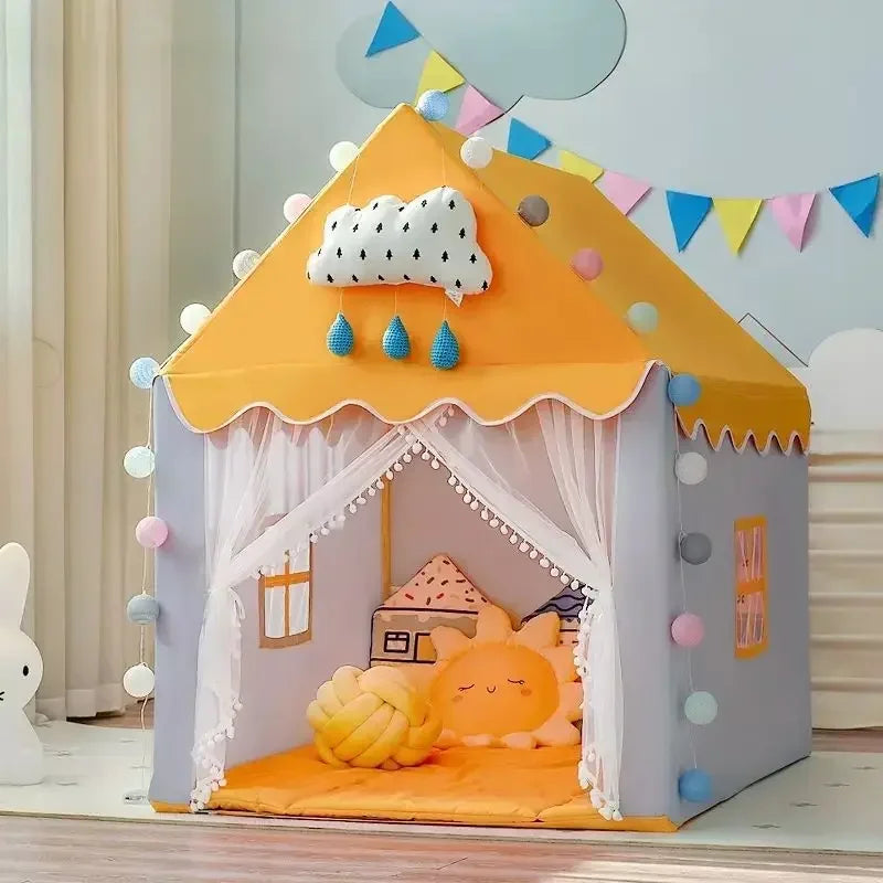 Tente de Jeu Château Pliable pour Enfants