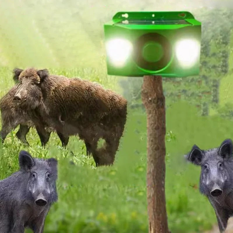 Lumières Solaires d'Avertissement Anti-Animaux