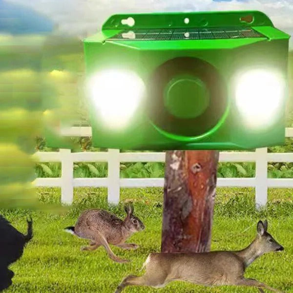 Lumières Solaires d'Avertissement Anti-Animaux