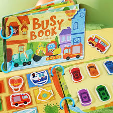 Livre d'activités pour tout-petit, 4 thèmes