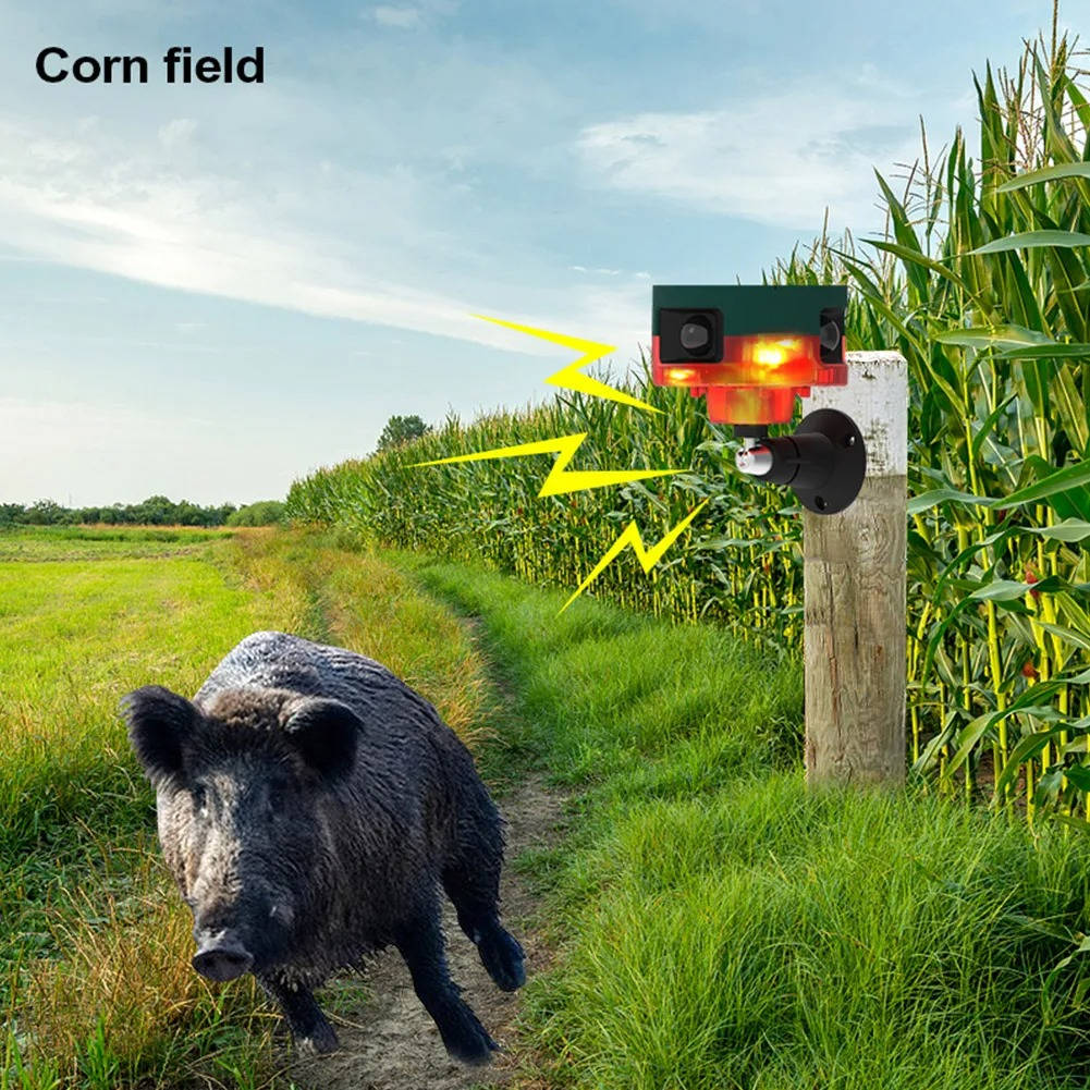360° Solar Repellent for Pigeons and Wild Boars