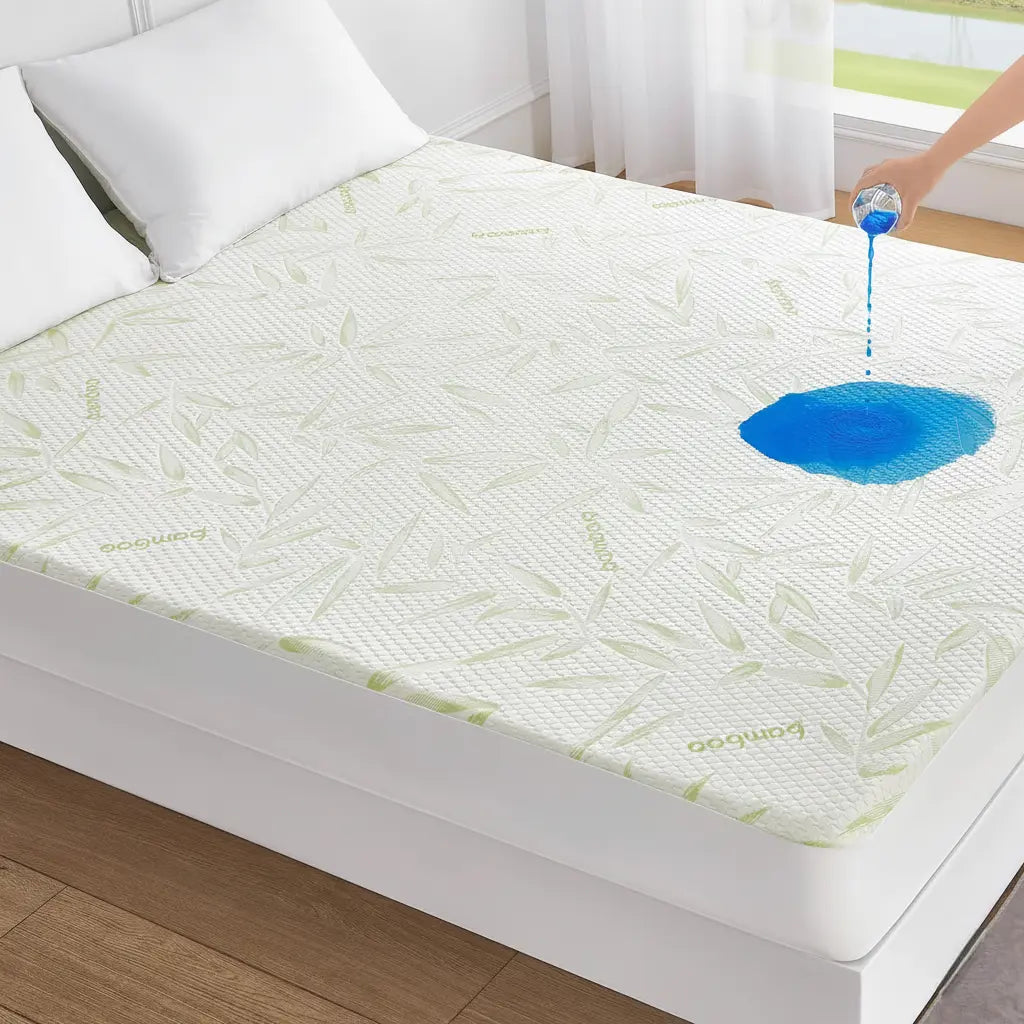 Waterproof Bamboo Rayon Mattress Protector