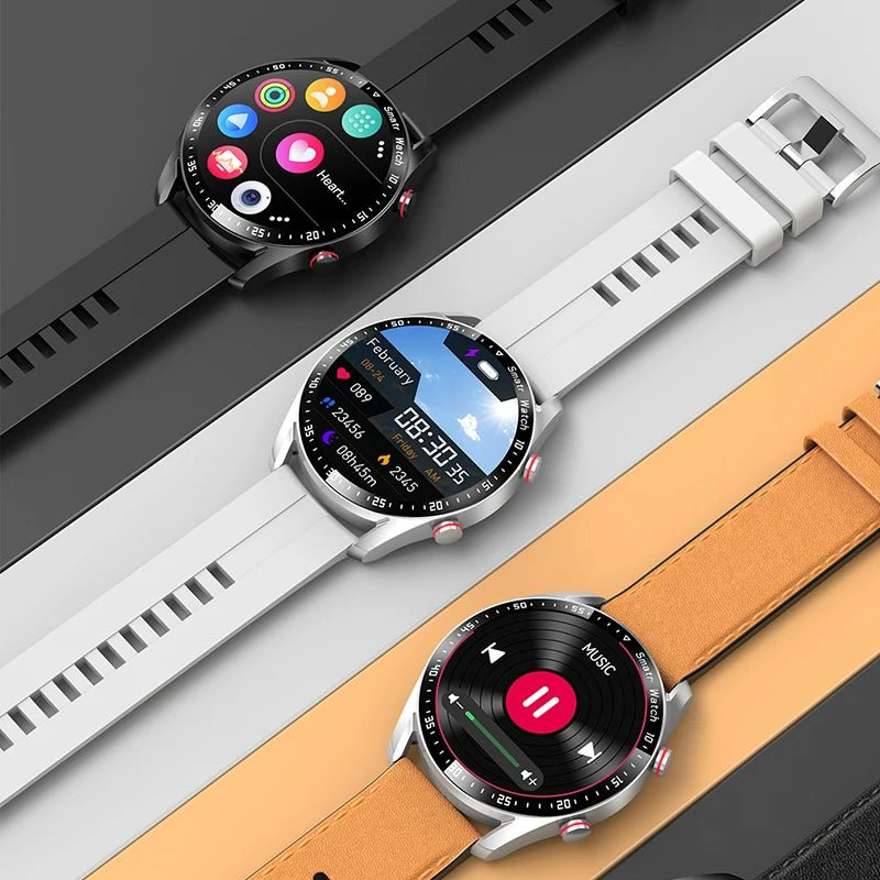 PulseTrack Smartwatch - Montre Connectée Ronde