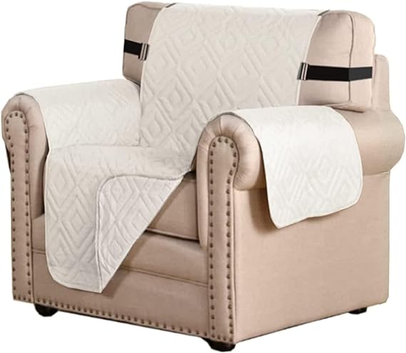 Housse de canapé matelassée réversible, 1 à 3 places