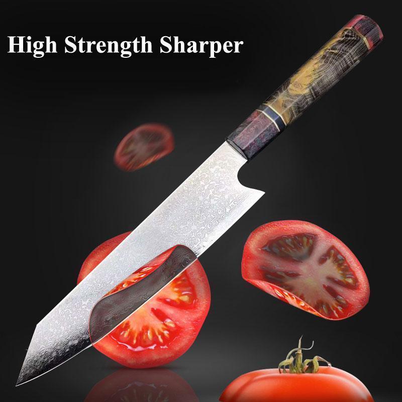 Japanese VG10 Damascus Steel Chef Knife, 8 Inch