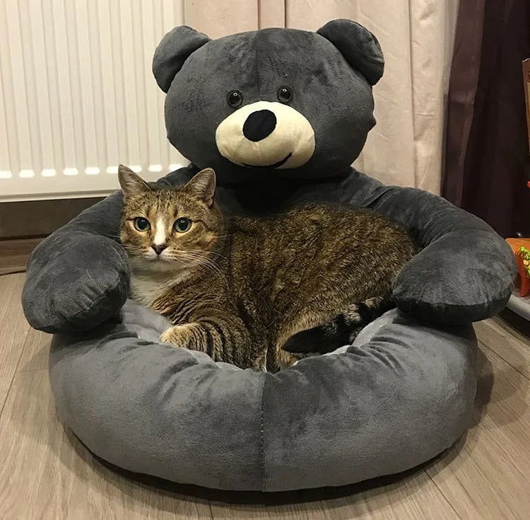 Plushella Luxury Plush Cat Bed