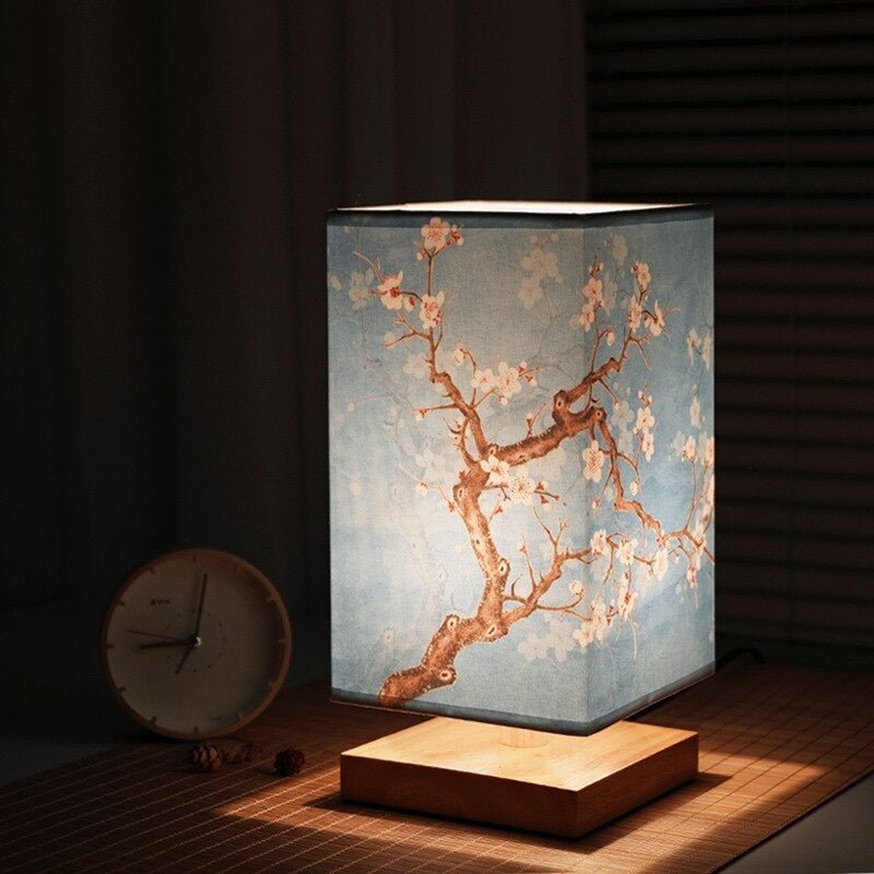 Lampe de Table Minimaliste Japon-Scandinave