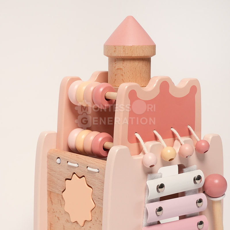 Wooden Activity Castle with Xylophone, Ages 3+