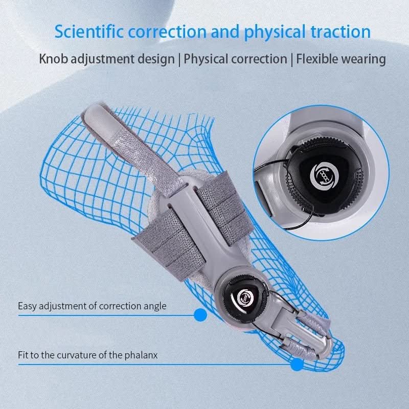 Dynagrip Correcteur d'Orteil Hallux Valgus