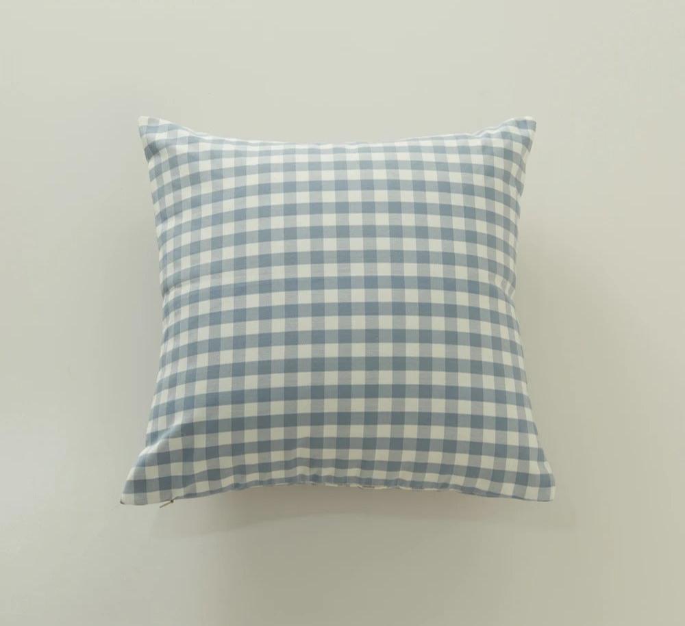 MarbreLuxe - Housse de Coussin Rayée Contemporaine