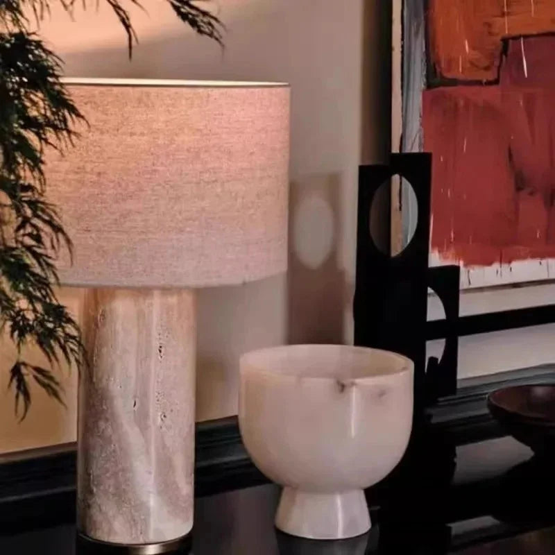 Lampe de Table Jeane en Pierre Grotte