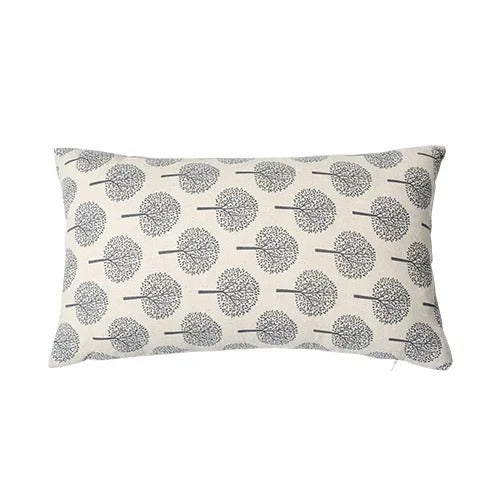 Seraphine - Housse de Coussin en Lin Imprimé
