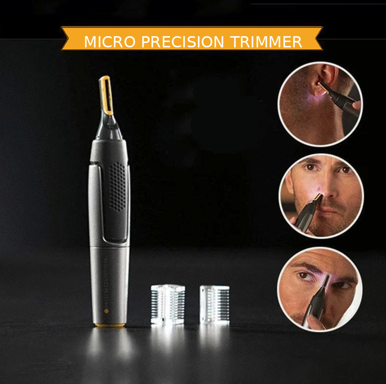 Tondeuse Nez et Oreilles avec Lumière LED
