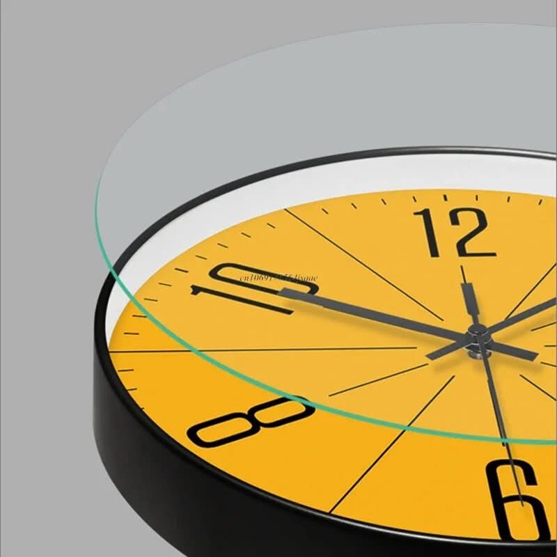 Silent Scandinavian Wall Clock, 25 to 35 cm