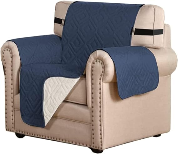 Housse de canapé matelassée réversible, 1 à 3 places