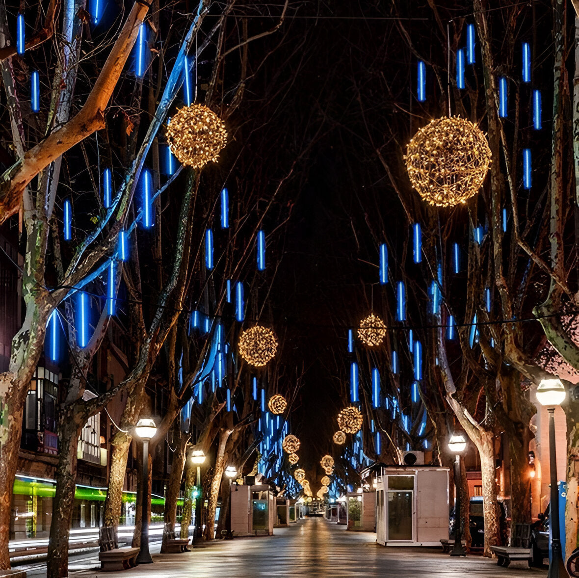 Guirlande Lumineuse Effet Chute de Neige