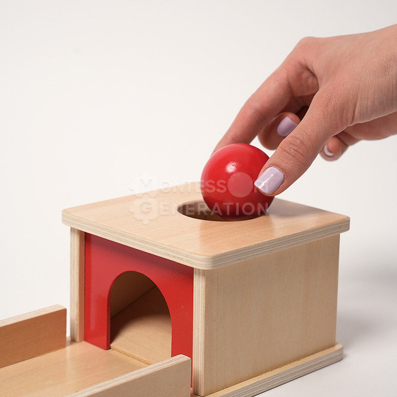Wooden Object Permanence Box, from 6 Months