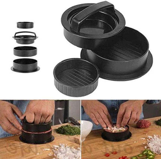 Hamburger Press Patty Maker with Detachable Mold