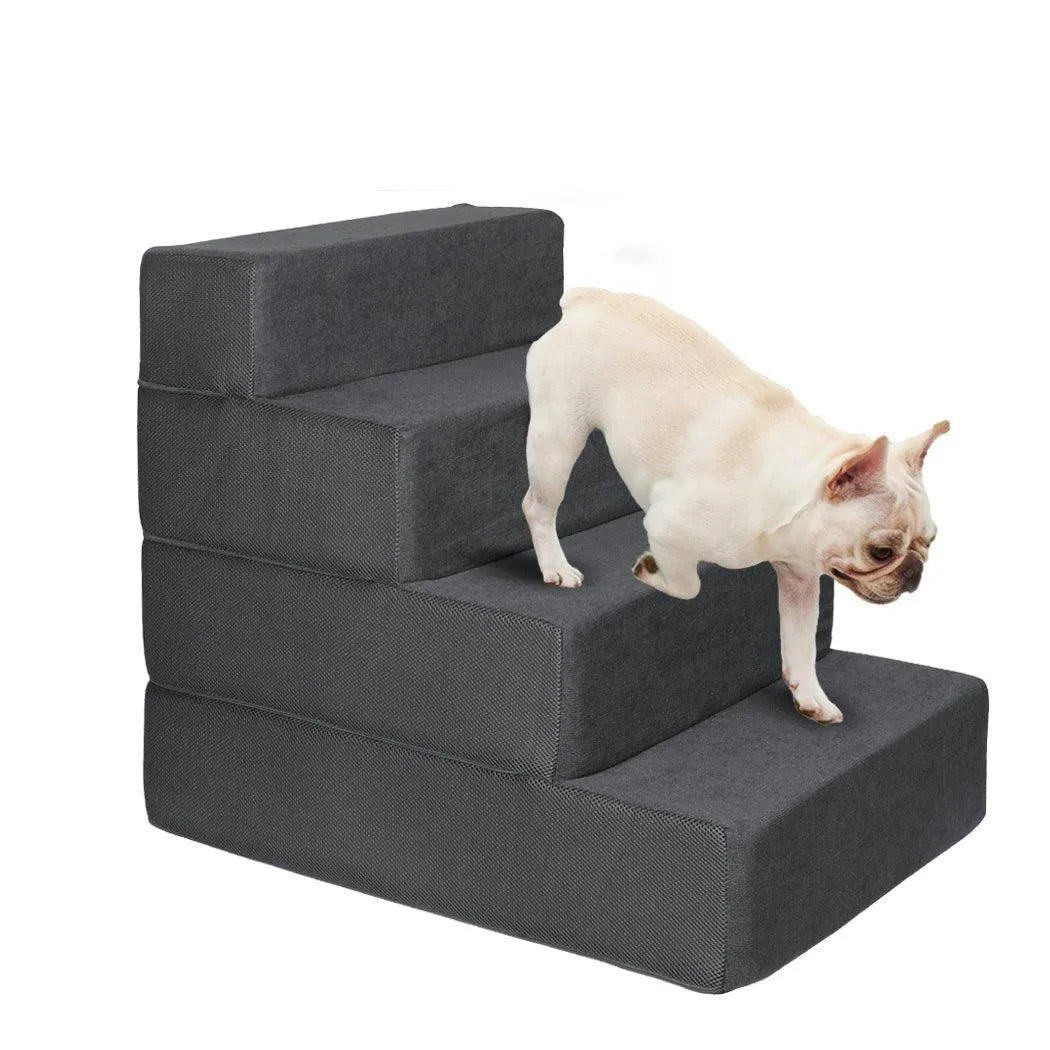 Escalier en mousse pour chien, housse amovible