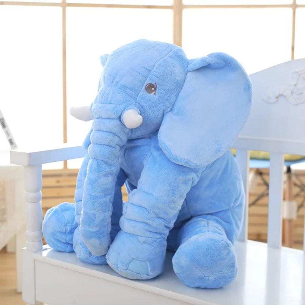 Peluche éléphant géante, 40 ou 60 cm