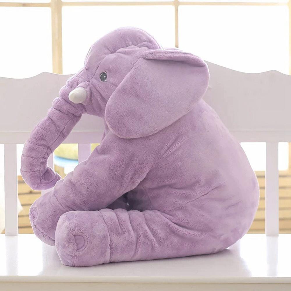 Peluche éléphant géante, 40 ou 60 cm