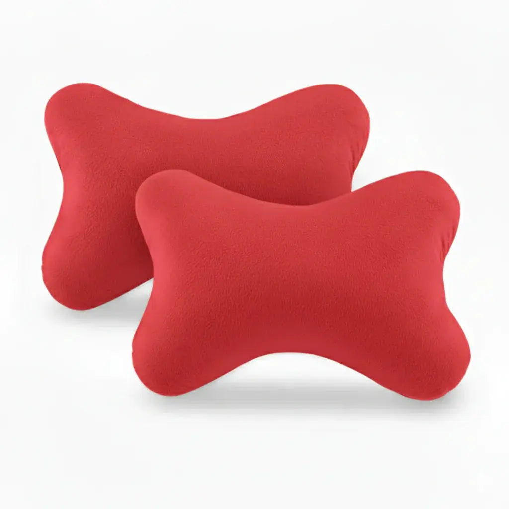Small Cotton Travel Pillows, Set of 2, 20 x 30 cm