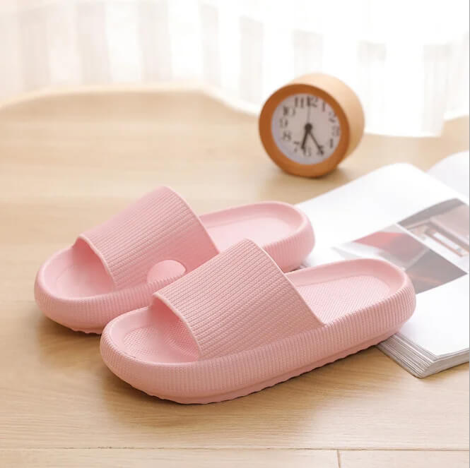 Sandales Plateforme d'Intérieur Ultra-Confort - Pink