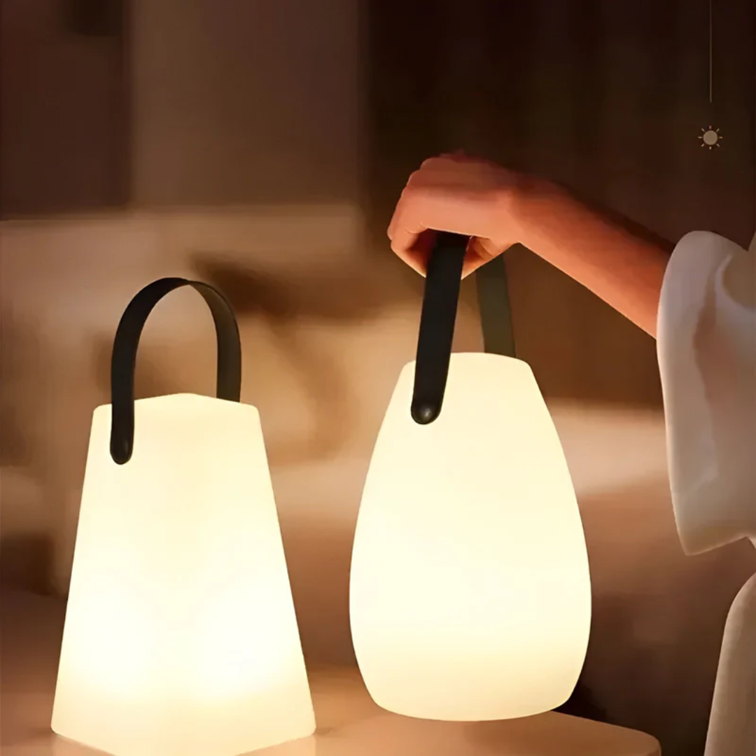 Lampe de table portable sans fil, 16 couleurs