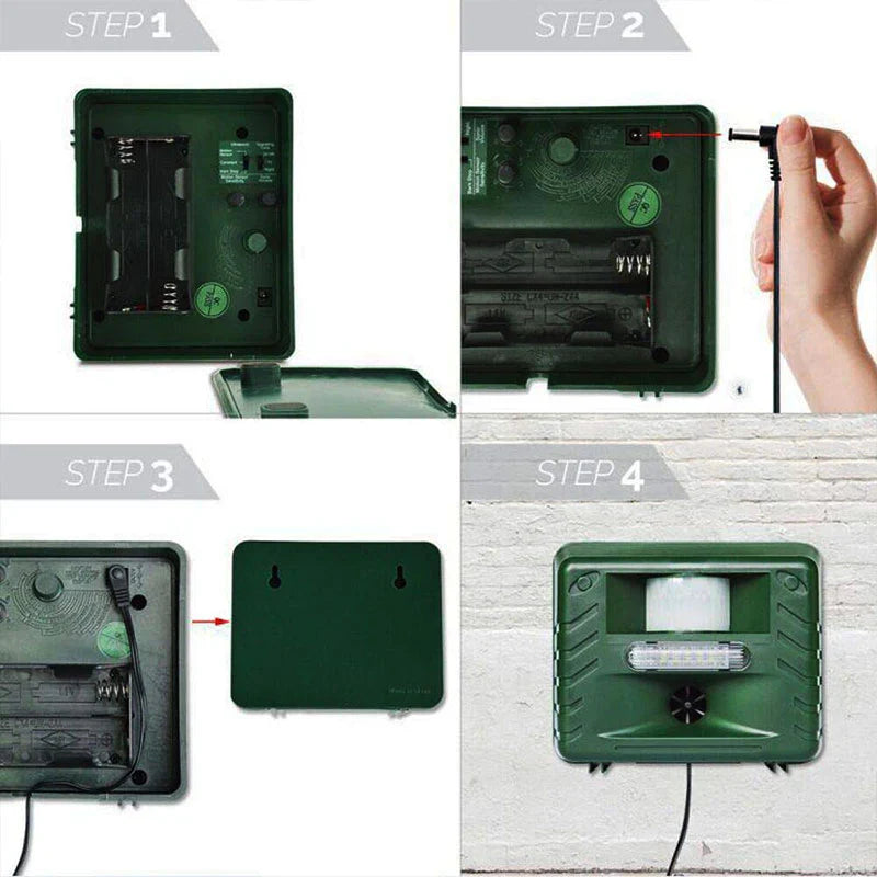 Ultrasonic Woodpecker Repellent