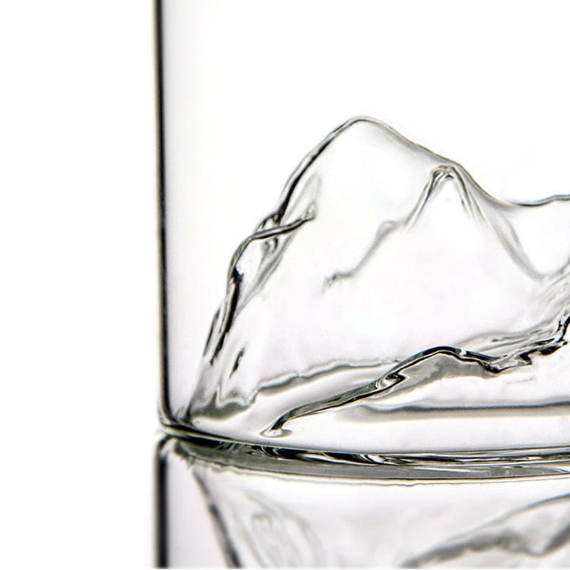 Verre à whisky en cristal, design japonais
