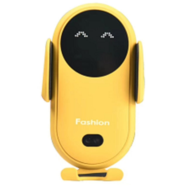 Support téléphone voiture avec charge sans fil 15 W