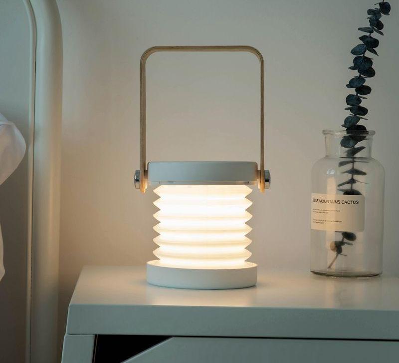 CompactGlow - Lanterne LED Pliable Rechargeable