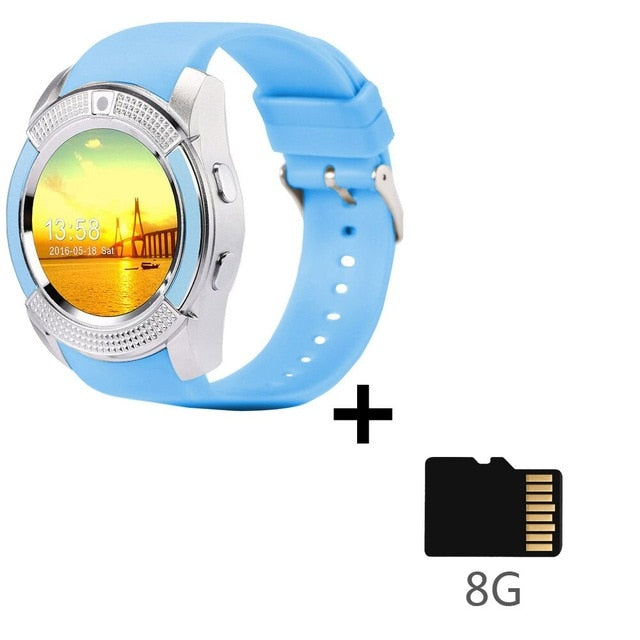 Montre connectée téléphone K8 avec carte 8 Go